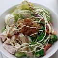 ❦ちぃ❦'s cooksnap of when they made 冷しゃぶサラダうどん★めんつゆで簡単.