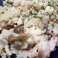 ぱじゃこ's cooksnap of when they made シェフに聞いたきのこリゾットv(￣∇￣).