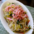 かわゆう1211's cooksnap of when they made 【作り置き】焼肉のタレで白滝チャプチェ風.