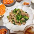 みぃぃちゃま's cooksnap of when they made ブロッコリーと豚こま肉の中華炒め.