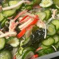 さねやん's cooksnap of when they made きゅうり春雨わかめの酢の物.