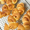 ゆーじん１１４'s cooksnap of when they made ★HBで作る★ベーコンエピ（手順写真有）.