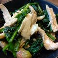 ばたみそーぱん☆'s cooksnap of when they made 鶏むね肉とほうれん草の胡麻和え.