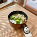 キンプリ's cooksnap of when they made オクラと茄子の味噌汁.