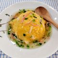 在宅勤務のおじさん's cooksnap of when they made 炊き込みご飯のリメイク和風オムライス♪.