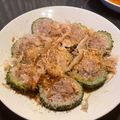 MizuhoBank's cooksnap of when they made 大量消費に！簡単絶品ゴーヤの肉詰め.