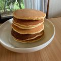 みるく茶's cooksnap of when they made 不思議！簡単！ふんわ・ふわホットケーキ.