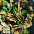 hitomin07's cooksnap of when they made 豚こま切れ肉･なす･ピーマンの味噌炒め.