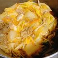 かぶんのりーさん's cooksnap of when they made 絶品♡まろやか味噌キムチ鍋.