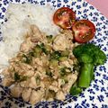 ぽちゃすけ's cooksnap of when they made 簡単★ガパオライス(ナンプラーなし).