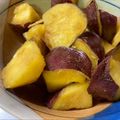 ちーこ's cooksnap of when they made さつまいも☆簡単ほっこり黄金！大学芋.