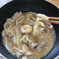 ノア's cooksnap of when they made 簡単！豚肉と卵のうどん.