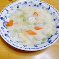 ルパンのかあさん☆彡's cooksnap of when they made 簡単に出来る☆濃厚ホワイトシチュー.