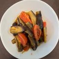 とらこ's cooksnap of when they made 冷めても美味しいナスとトマトの煮炒め.