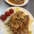 yomo1229's cooksnap of when they made 韓国風焼肉　ヤンニョム豚カルビ風.
