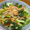 あにゃんこ's cooksnap of when they made レンジで簡単！小松菜とツナの和え物.