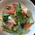 ばたみそーぱん☆'s cooksnap of when they made モッツァレラ＆トマトきゅうりのカプレーゼ.