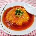 在宅勤務のおじさん's cooksnap of when they made 王将・天津飯【甘酢あん再現レシピ】のコツ.