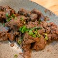 ★とみか★'s cooksnap of when they made 下処理なし とり肝好きのとり肝の甘辛煮.