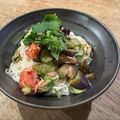 asmimori's cooksnap of when they made 茄子とトマトとツナの冷たい麺～おそうめん.