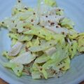 kaori238's cooksnap of when they made 蒸し鶏とキャベツのマスタードサラダ.