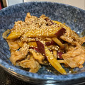 ٩(^‿^)۶'s cooksnap of when they made ◆さつまいもと豚肉の甘辛炒め◆.
