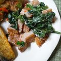 かわゆう1211's cooksnap of when they made ほうれん草とちくわのクリームチーズ炒め.