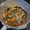 にしあまね's cooksnap of when they made ダシダで☆わかめとトマトの中華スープ☆.