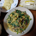 よちりん's cooksnap of when they made ❀ニラと椎茸の卵とじ❀.