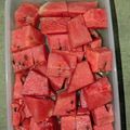 yama_miu's cooksnap of when they made うちのスイカの切り方.