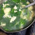 クックDMG9U3☆'s cooksnap of when they made 定番★ふんわり玉子とほうれん草のスープ.