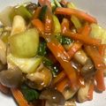 puuuuta's cooksnap of when they made チンゲン菜ときのこのオイスターソース.