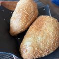 kokone.love's cooksnap of when they made さっくりフワッ◇中味もおいしいカレーパン.