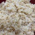 クックD7EIV1☆'s cooksnap of when they made 【保存版】圧力鍋でもちもち✨玄米の炊き方.