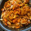 はっ葉ちゃん's cooksnap of when they made 超簡単！豚コマ肉の揚げない酢豚！！.