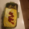 みるく茶's cooksnap of when they made チキンライス♪簡単に炊飯器オムライスにも.