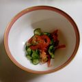 ルイガノ's cooksnap of when they made きゅうりとトマトの酢の物.
