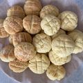 まんま's cooksnap of when they made HMで簡単♪メロンパンみたいなクッキー.