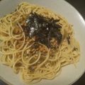 さとるぅ。's cooksnap of when they made 最高の組み合わせ！納豆と高菜のパスタ♡.