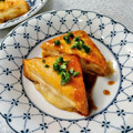 みちゃこmisako's cooksnap of when they made 厚揚げのチーズ挟み焼き.