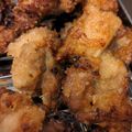dentalako's cooksnap of when they made 焼肉のたれと天ぷら粉とパン粉で豚こま揚げ.
