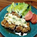 YCHキッチン's cooksnap of when they made 揚げない！鶏ももチキン南蛮（皮パリパリ）.