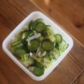 みるく茶's cooksnap of when they made さっぱり！白菜・きゅうりのナムル♪.