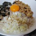 hozunyam's cooksnap of when they made ダイエット★しらたきで作る納豆釜玉うどん.