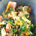あかぷり's cooksnap of when they made ニラとウインナーの玉子とじ.