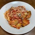 yagiey's cooksnap of when they made ☆トマトとにんにくのパスタ☆.
