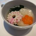 もか☆☆☆'s cooksnap of when they made おせちに❀お雑煮に✿華やか✿蒲鉾飾り切り.