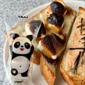 yu🐓's cooksnap of when they made マシュマロ黒みつチーズトースト.