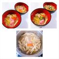 みぽぽ37's cooksnap of when they made 今夜はコレ♪こくうましょうが天みそ汁.