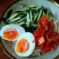 つよまり's cooksnap of when they made 簡単さっぱり！そうめんで作るキムチ冷麺.